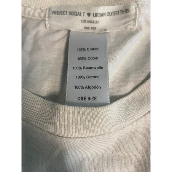 Project Social Urban Outfitters OneSize 100% Cotton - Picture 3 of 3